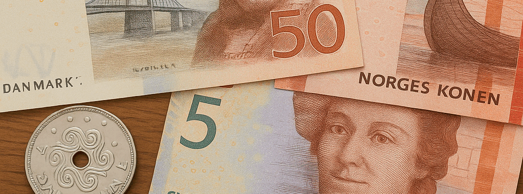 valuta denemarken zweden noorwegen​