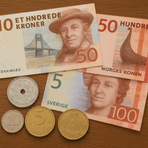 valuta denemarken zweden noorwegen​